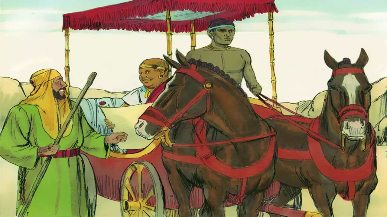 फिलिप्पुस और कूश देश का अधिकारी (Philip And The Ethiopian Eunuch)